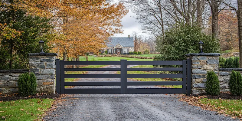 Aluminium Zaun aus Polen