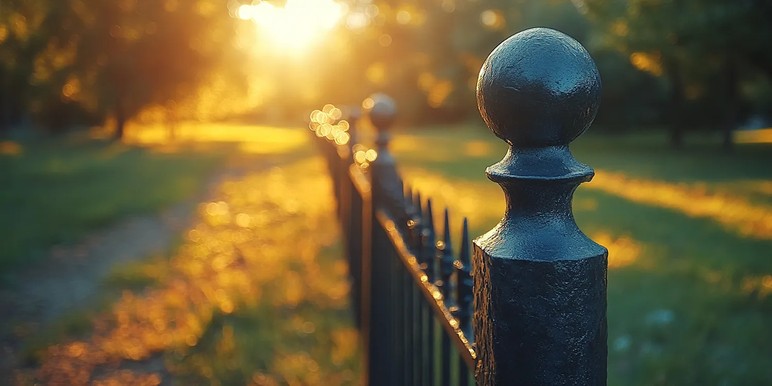 Aluminiumzaun aus Polen