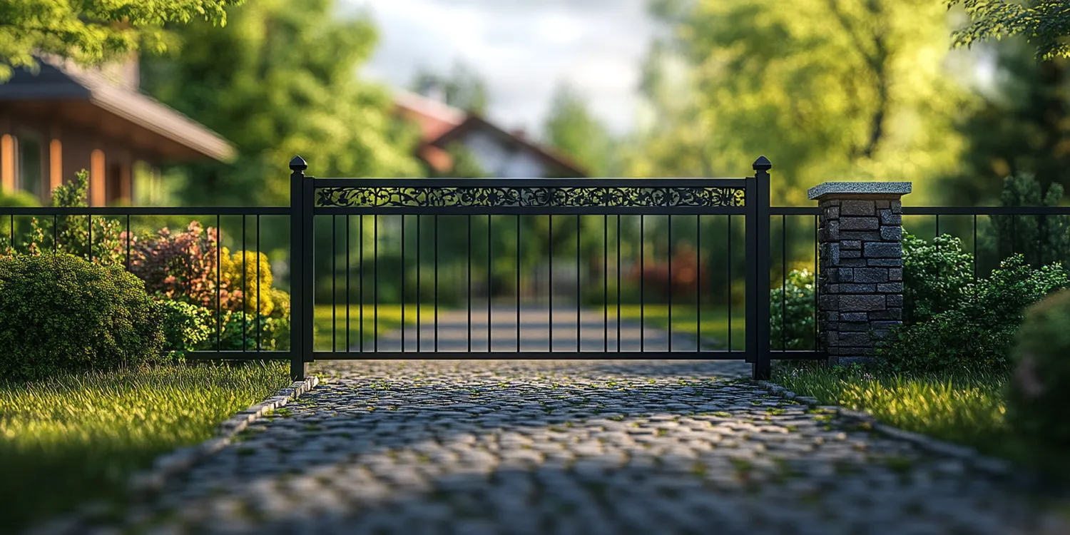 Aluminiumzaun aus Polen