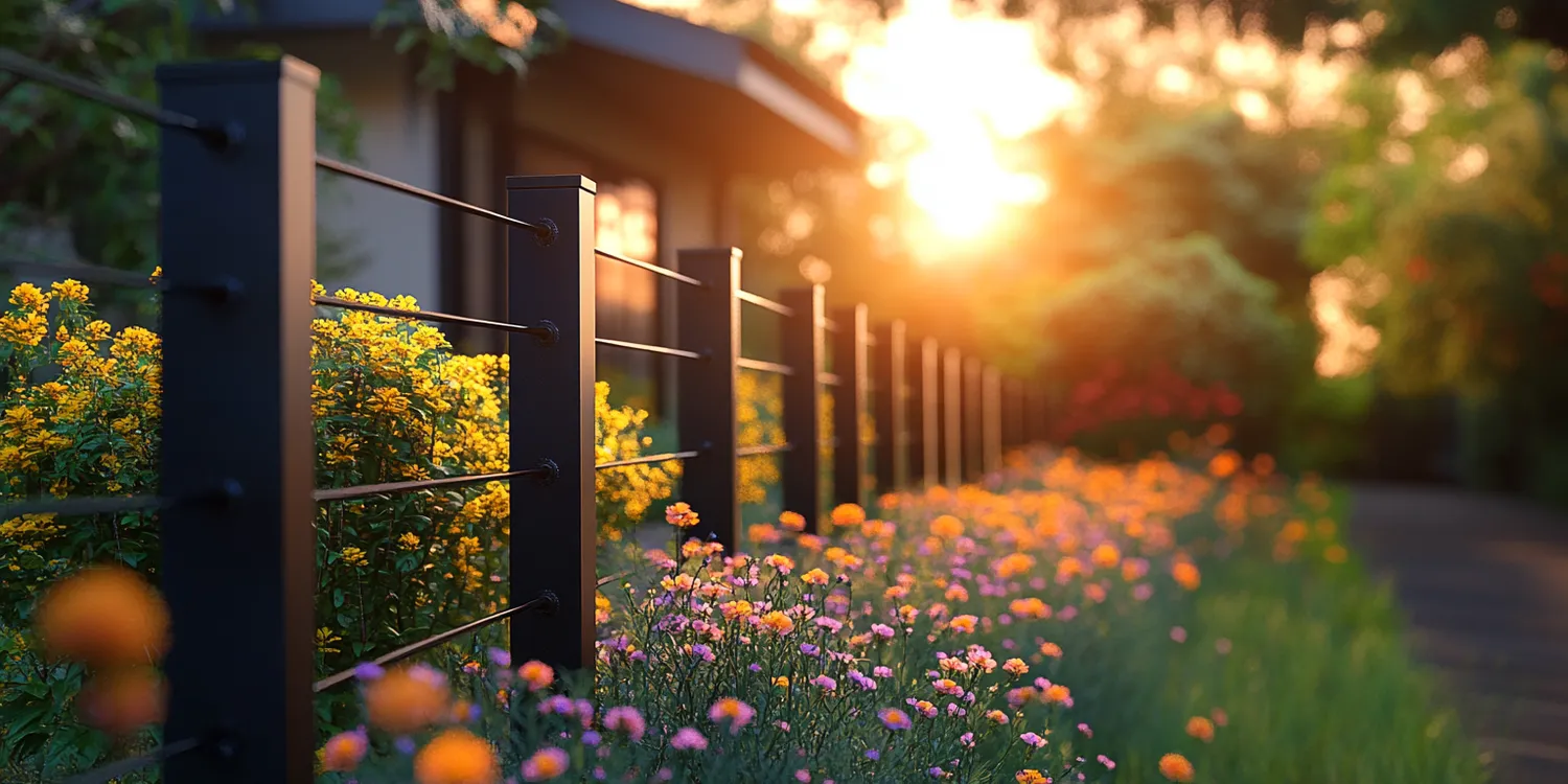 Modernzäune aus Polen