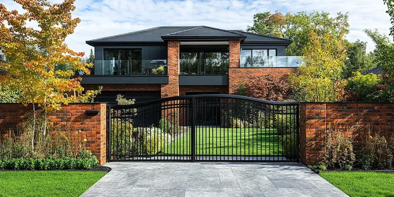 Sichtschutzzaun Polen mit Montage