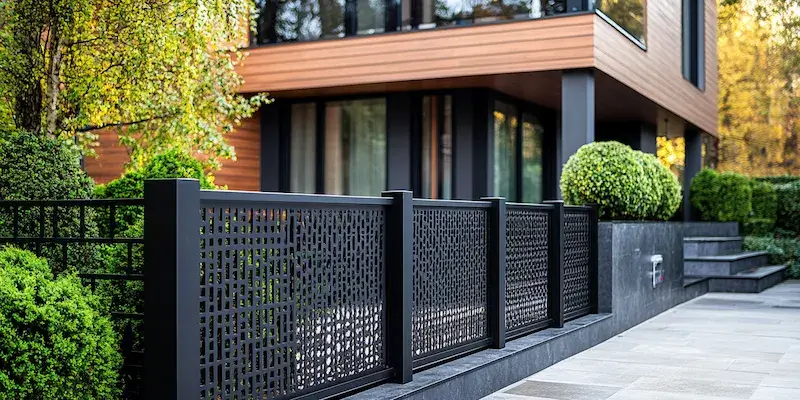 Zaunelemente aus Polen