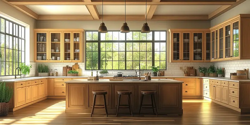 Czerwone meble kuchenne jakie ściany?