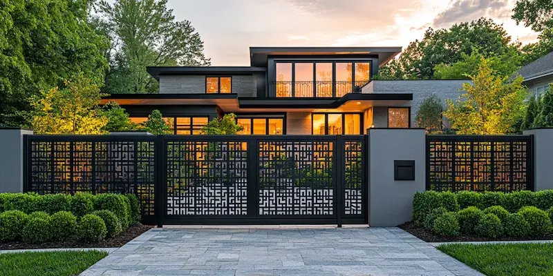 Czym wyczyścić metalowe ogrodzenie?