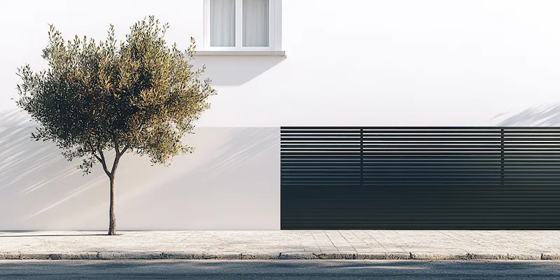 Gartenzaun Metall Polen