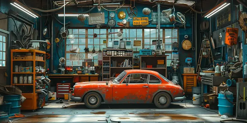 Na jaki kolor pomalować warsztat samochodowy?