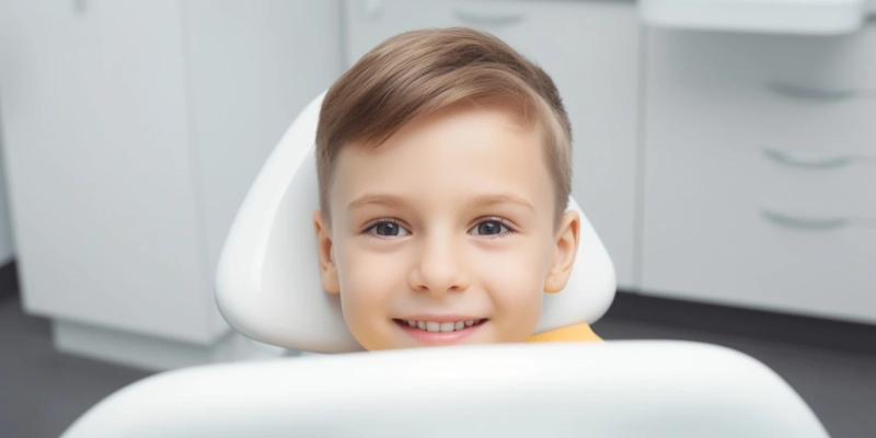 Stomatolog - piękny uśmiech śnieżnobiałymi zębami